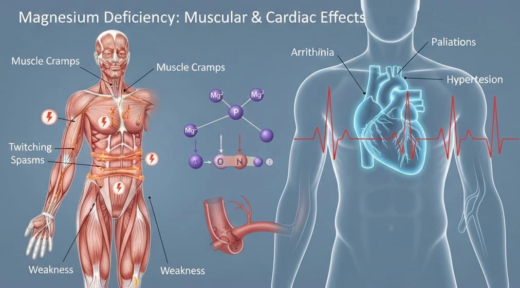 Magnesium Deficiency in India 2026: Symptoms, Causes & Treatment