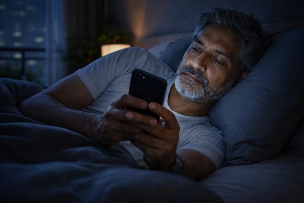 Phone Addiction Before Sleep: Why Late-Night Phone Addiction Exhausts the Brain Overnight in 2026